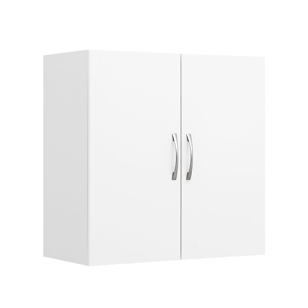 White Wall Cabinet with Shelf I52630