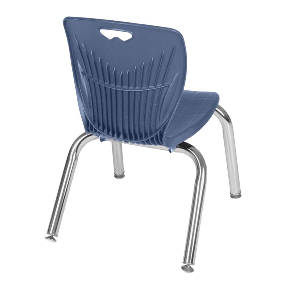 36" Square Mobile Table with 4 Stack Chairs C9375