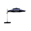 10 FT Navy Blue Cantilever Patio Umbrella U377