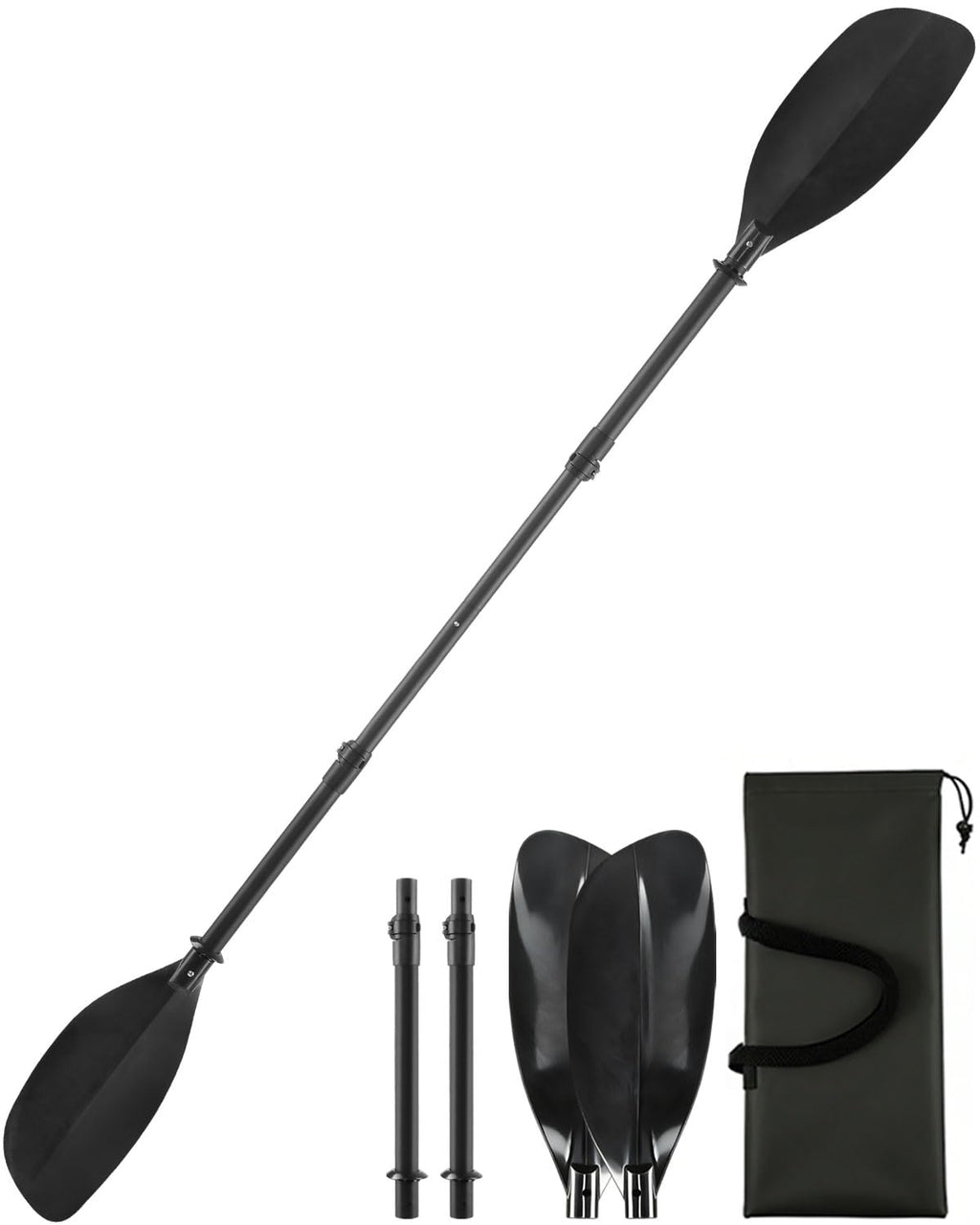 Adjustable Telescopic Kayak Paddle with Storage Bag Y780