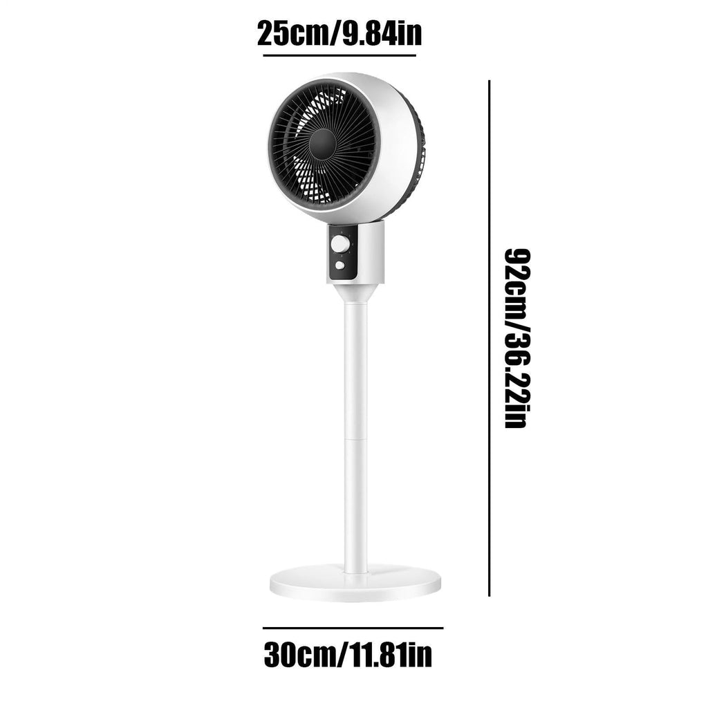 Adjustable Quiet Air Circulator Fan with 3 Speeds J963