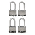 Stainless Steel Keyed-Alike Padlock 4 Pack Y158524