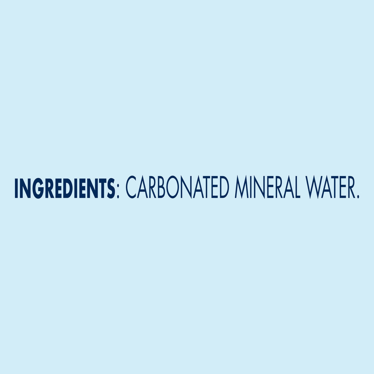 Sparkling Natural Mineral Water 16.9 Fl Oz Pack of 12 U64478