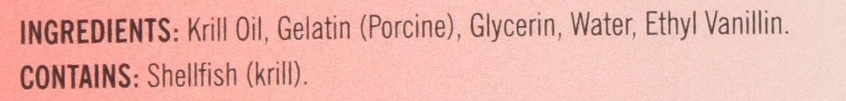 Krill Oil 500 Milligram 160 Softgels P2571
