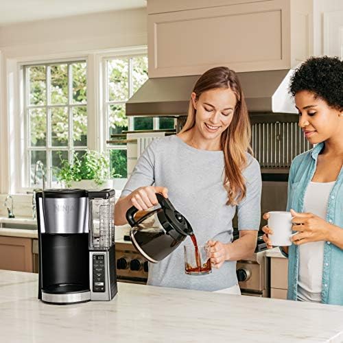 12-Cup Programmable Coffee Maker, 60 oz, Black/Stainless Steel L894028