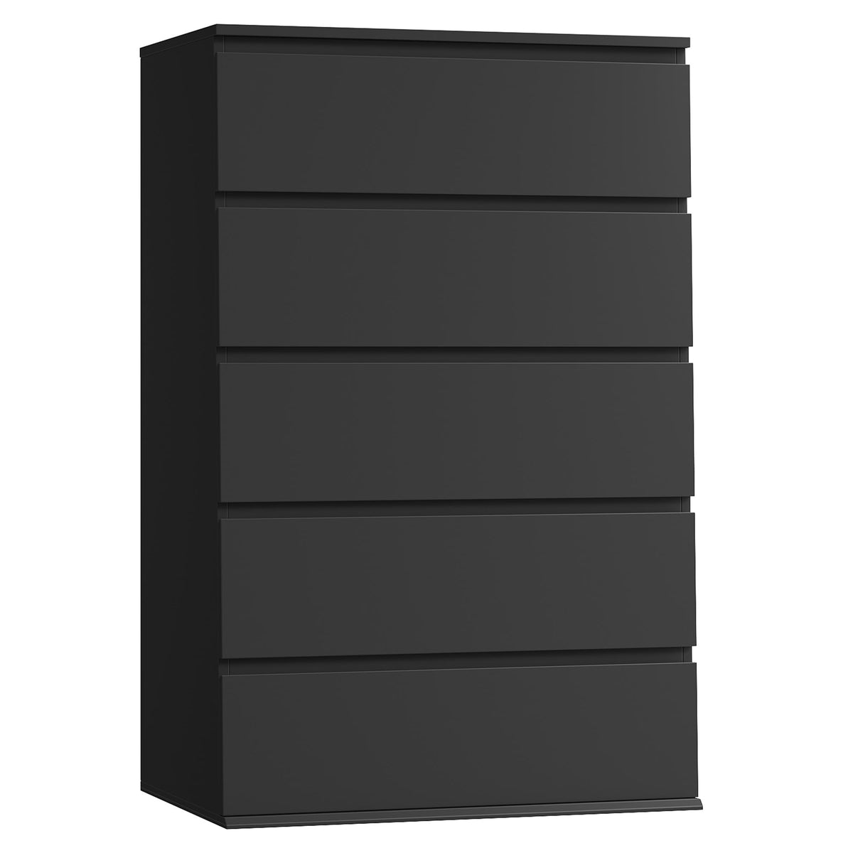 Black 5 Drawer Dresser T258