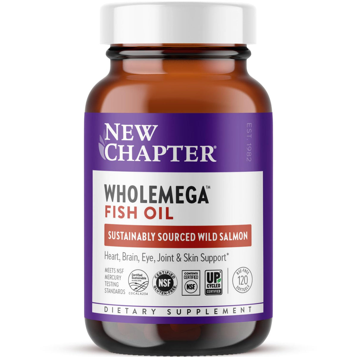 Wild Alaskan Salmon Oil 120 Softgels I78850