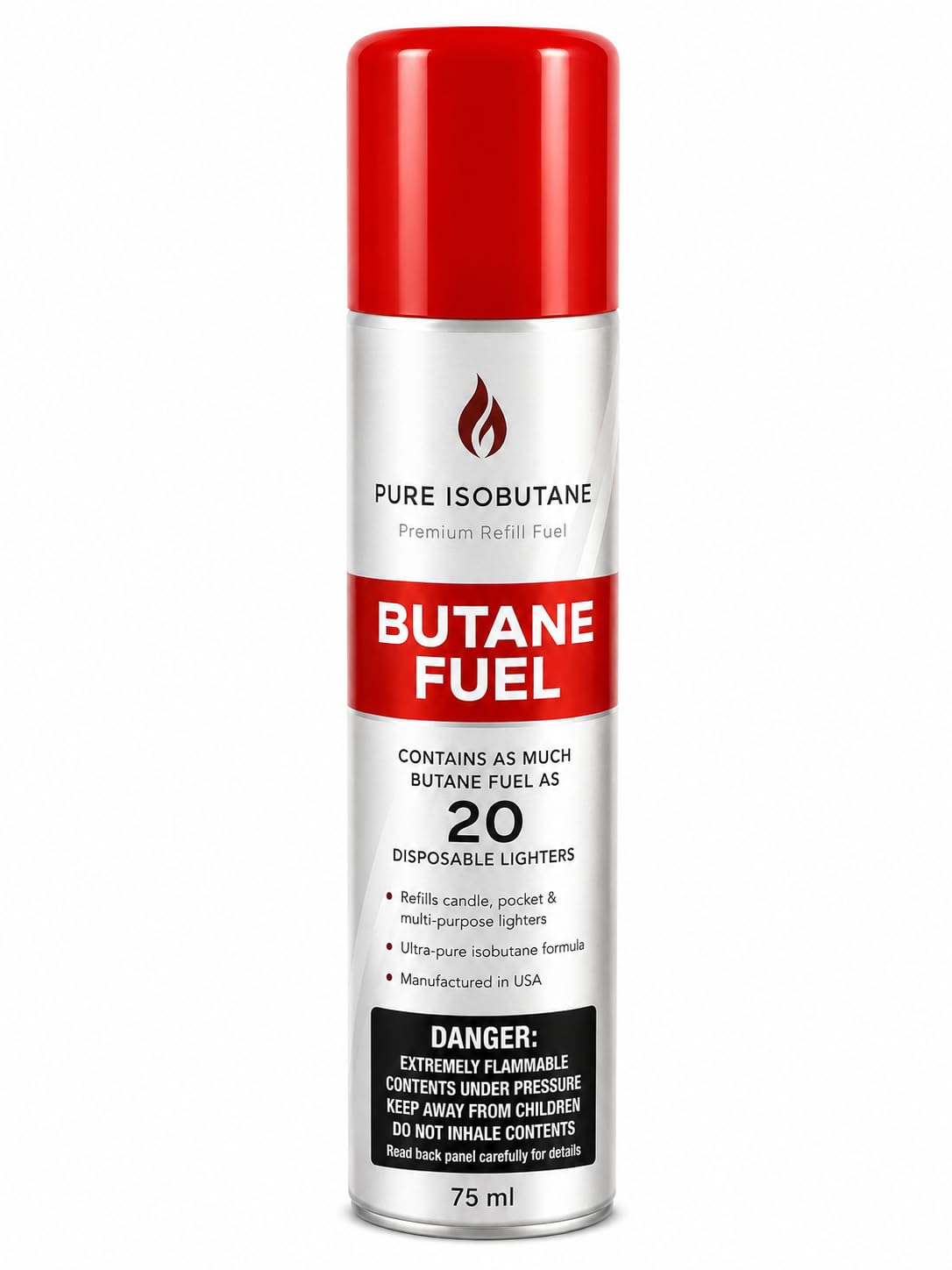 Butane Fuel Refill Canister 75ml Isobutane Z5371