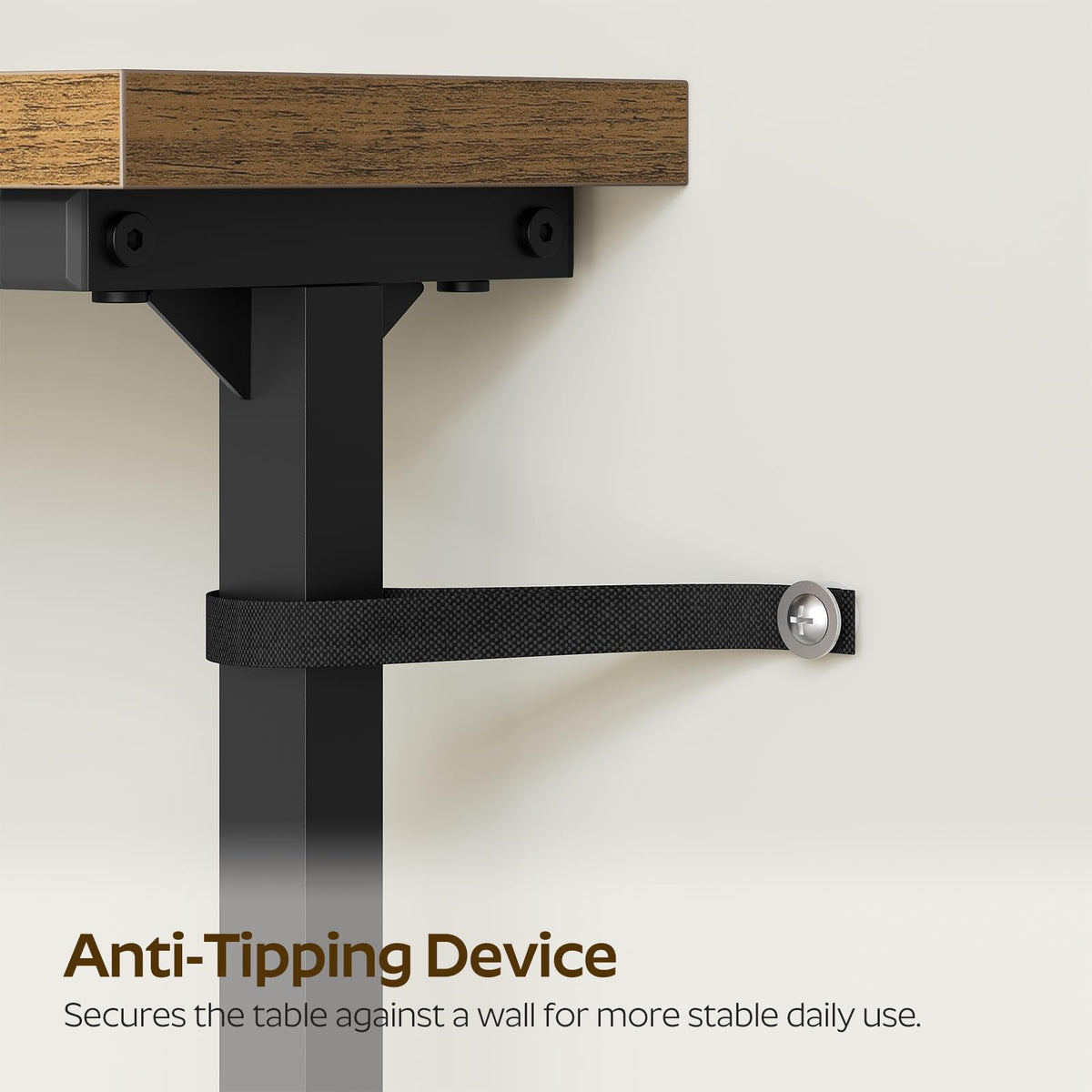 70.9" Console Table with Adjustable Height and Power Outlet L1583