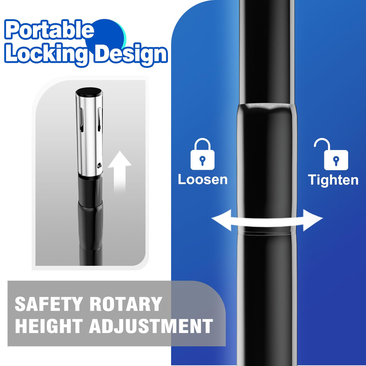 8ftx10ft Adjustable Heavy Duty Black Pipe and Drape Backdrop Stand J5258