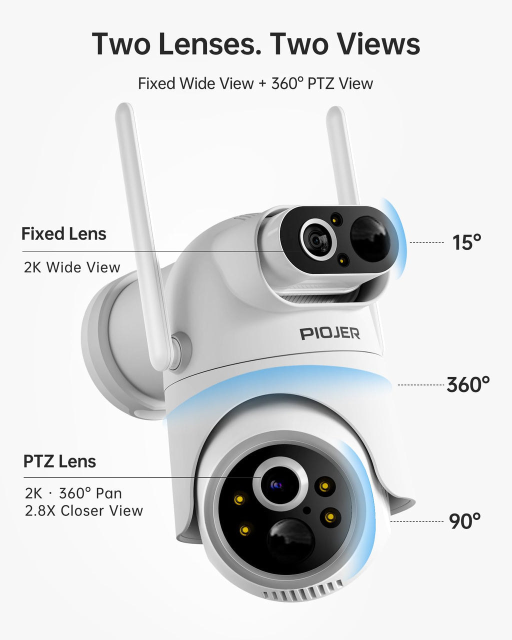 Wireless Outdoor Security Cameras 4-Pack E5395