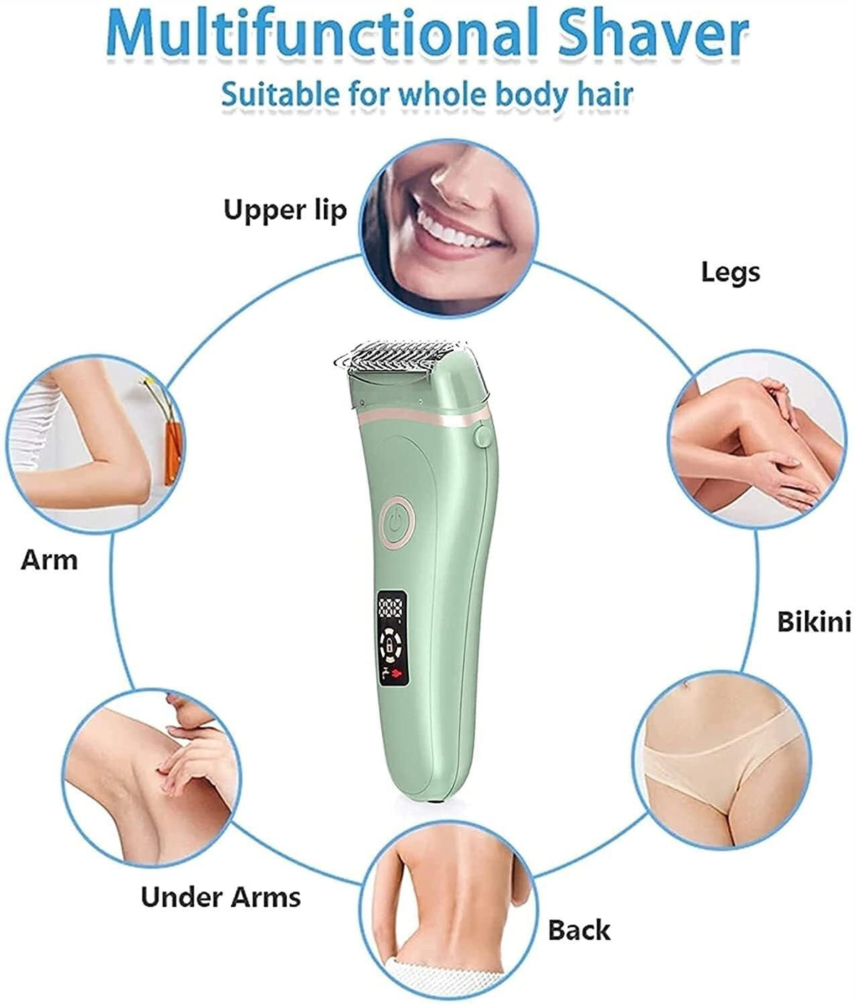 Wet & Dry Cordless Rechargeable Epilator N981