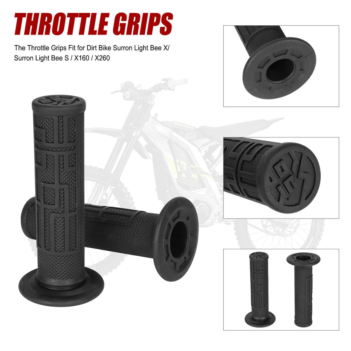 Handlebar Grips for Dirt Bike J4448