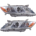 Toyota Camry Hybrid 2007-2009 Headlight Assembly Pair Driver and Passenger Side DOT Certified F803