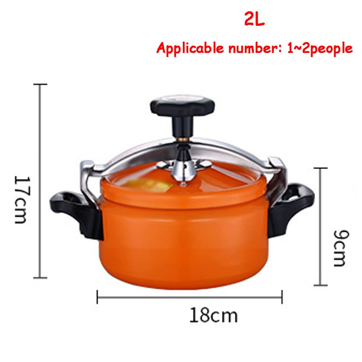 2L Aluminum Pressure Cooker T968