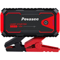 5000A 12V Portable Jump Starter with USB Dual Output LED Light Storage Case Y71765