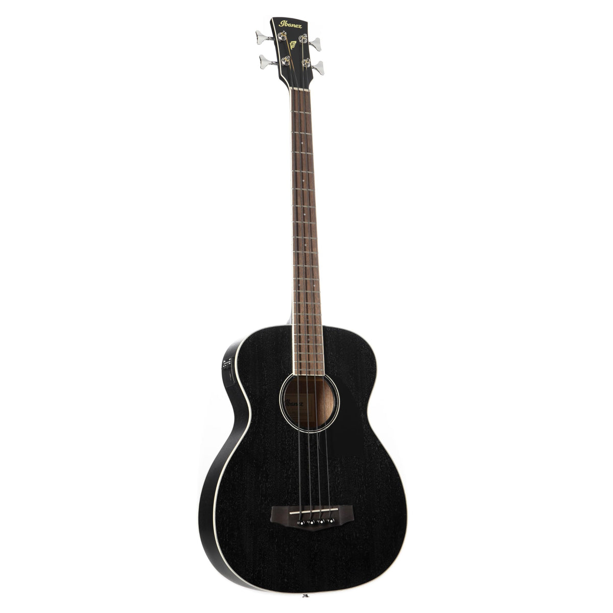 Weathered Black Acoustic-electric Bass B791272