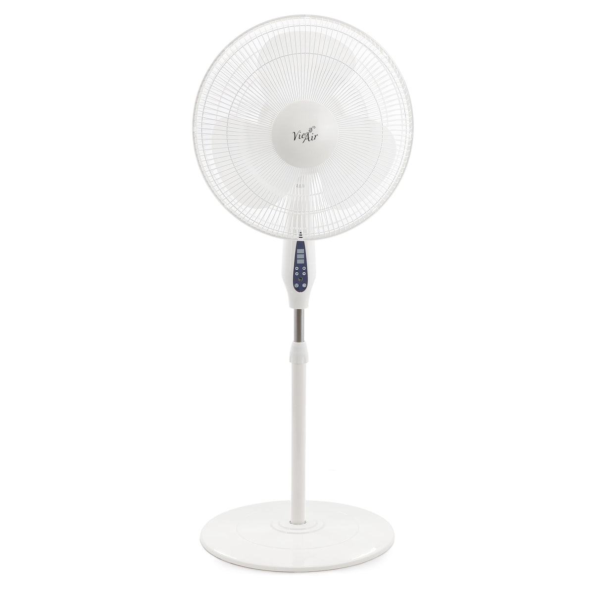16 Inch 3 Speed Oscillating Stand Fan with Timer and Remote Control Q10485