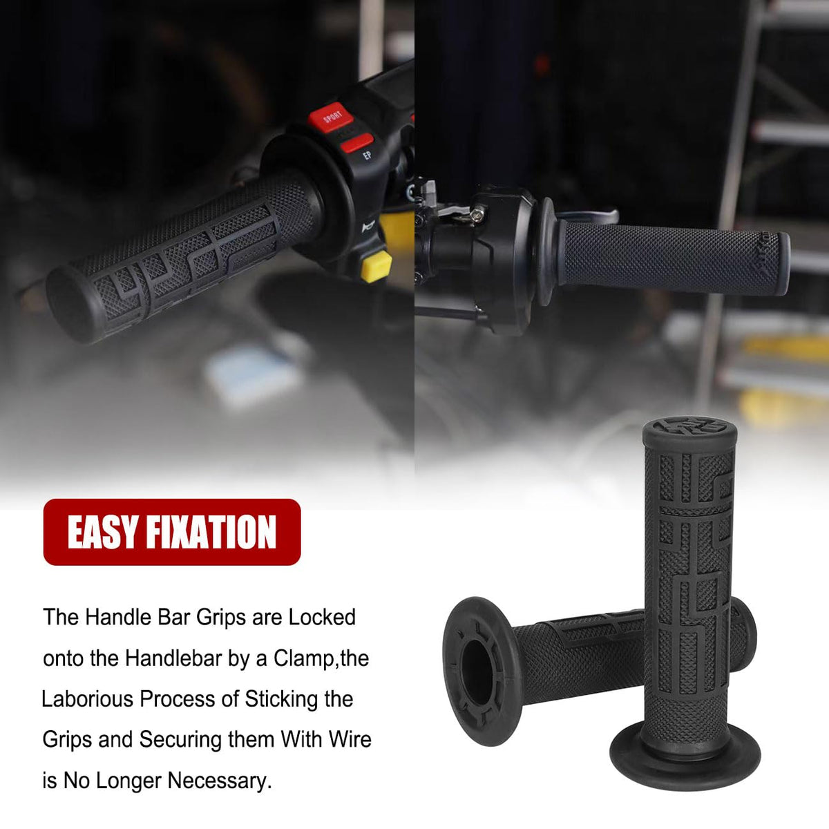 Handlebar Grips for Dirt Bike J4448
