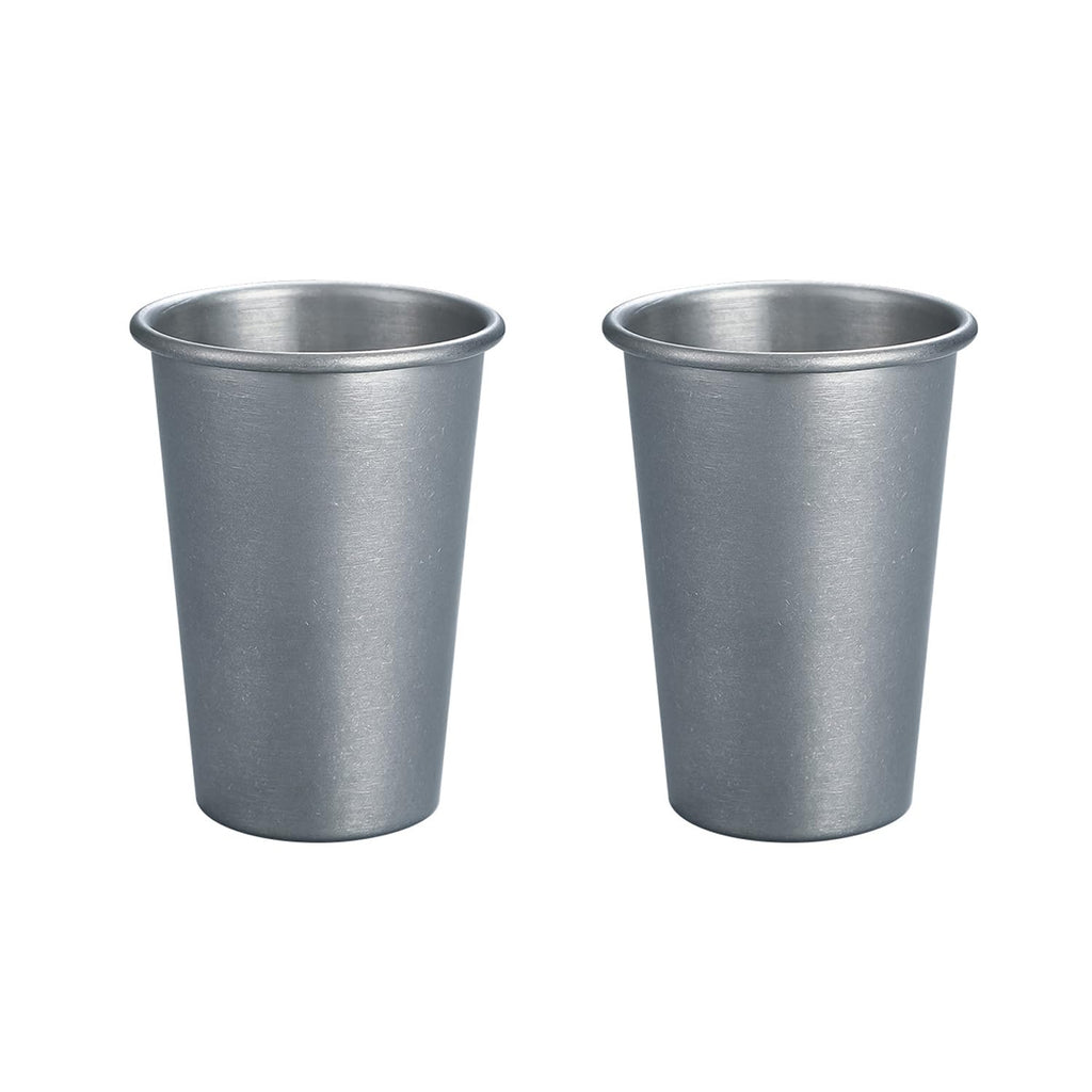 2 Pack Stainless Steel Camping Cup I869
