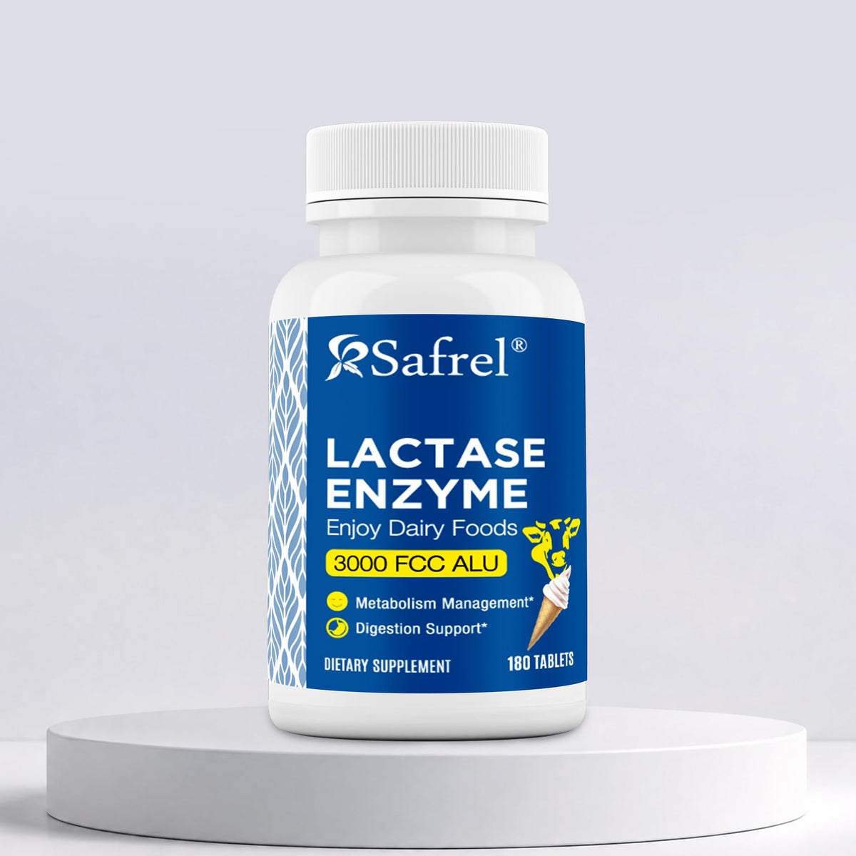 Unflavored Lactase Enzyme Tablets 180 Ct Y43150