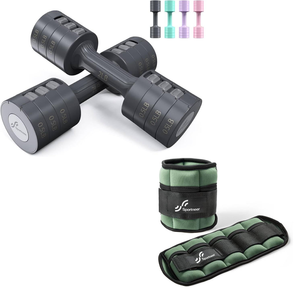 Adjustable Dumbbells Hand Weights Set O265