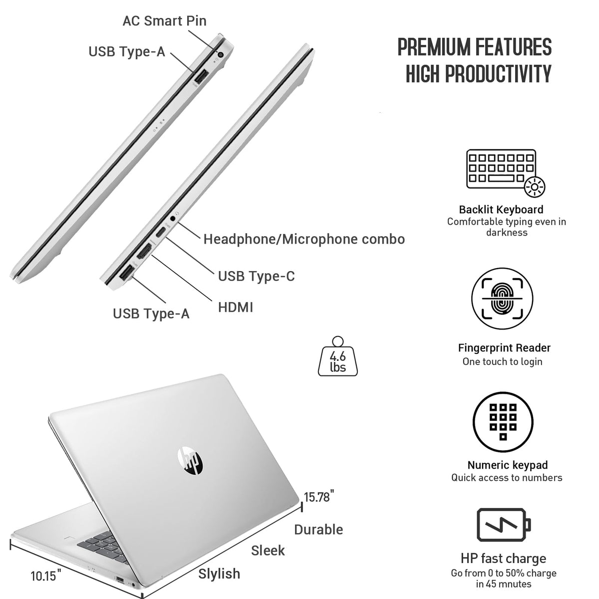 17.3 Inch Touchscreen Intel Core i7 Laptop O82317