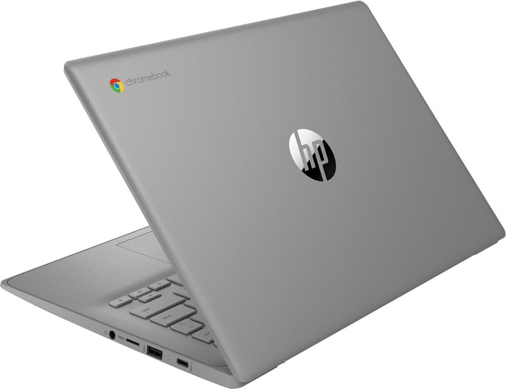 14" Chromebook Laptop Computer, Intel Celeron N4120, 4GB RAM 64GB eMMC, Gray Q77924