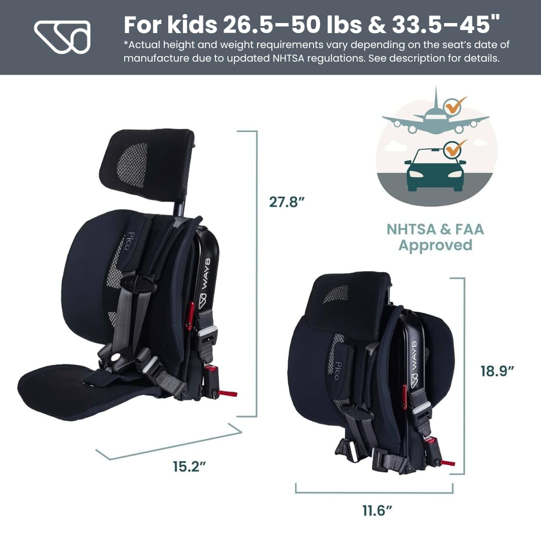 Lightweight Portable Foldable Travel Car Seat F91180