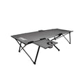 Camping Cot with Removable Side Table and Carry Bag Z6487