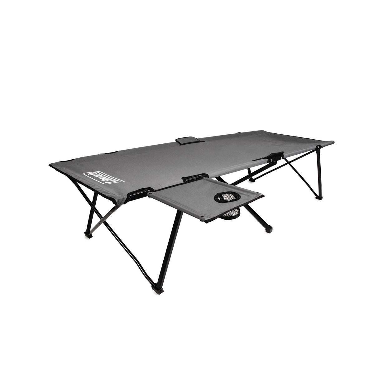 Camping Cot with Removable Side Table and Carry Bag Z6487