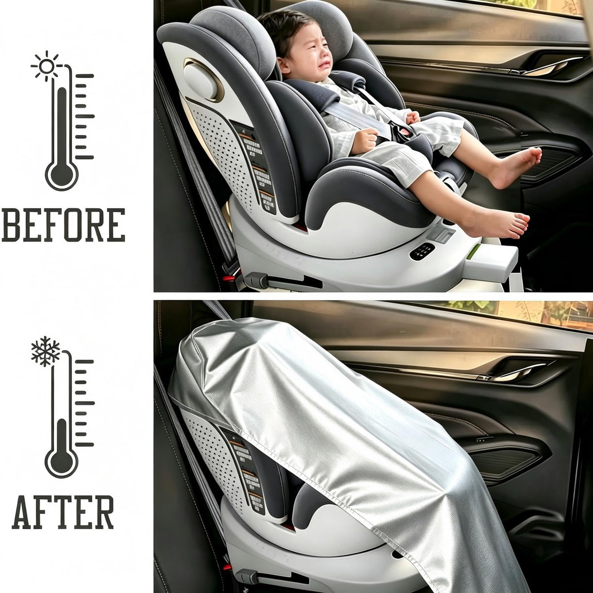 Infant Car Seat Cover X49801