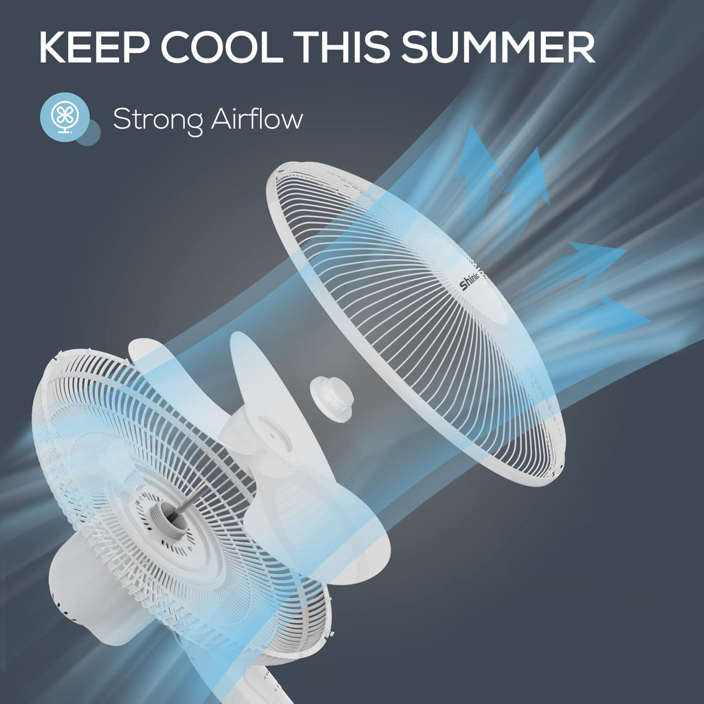 16'' Oscillating Pedestal Fan with Remote V41128