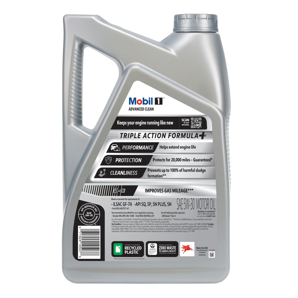 Full Synthetic Motor Oil 5W-30, 5 Quart U383