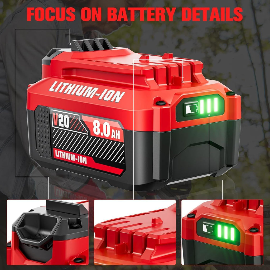 20V Lithium Battery Replacement X7662