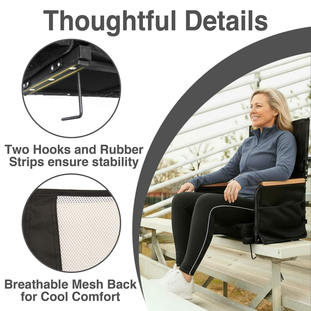 High Back Stadium Seats with Back Support X9000