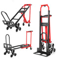 Heavy Duty 1000LBS 3 in 1 Convertible Folding Hand Truck Dolly Cart with Solid Wheels Q246