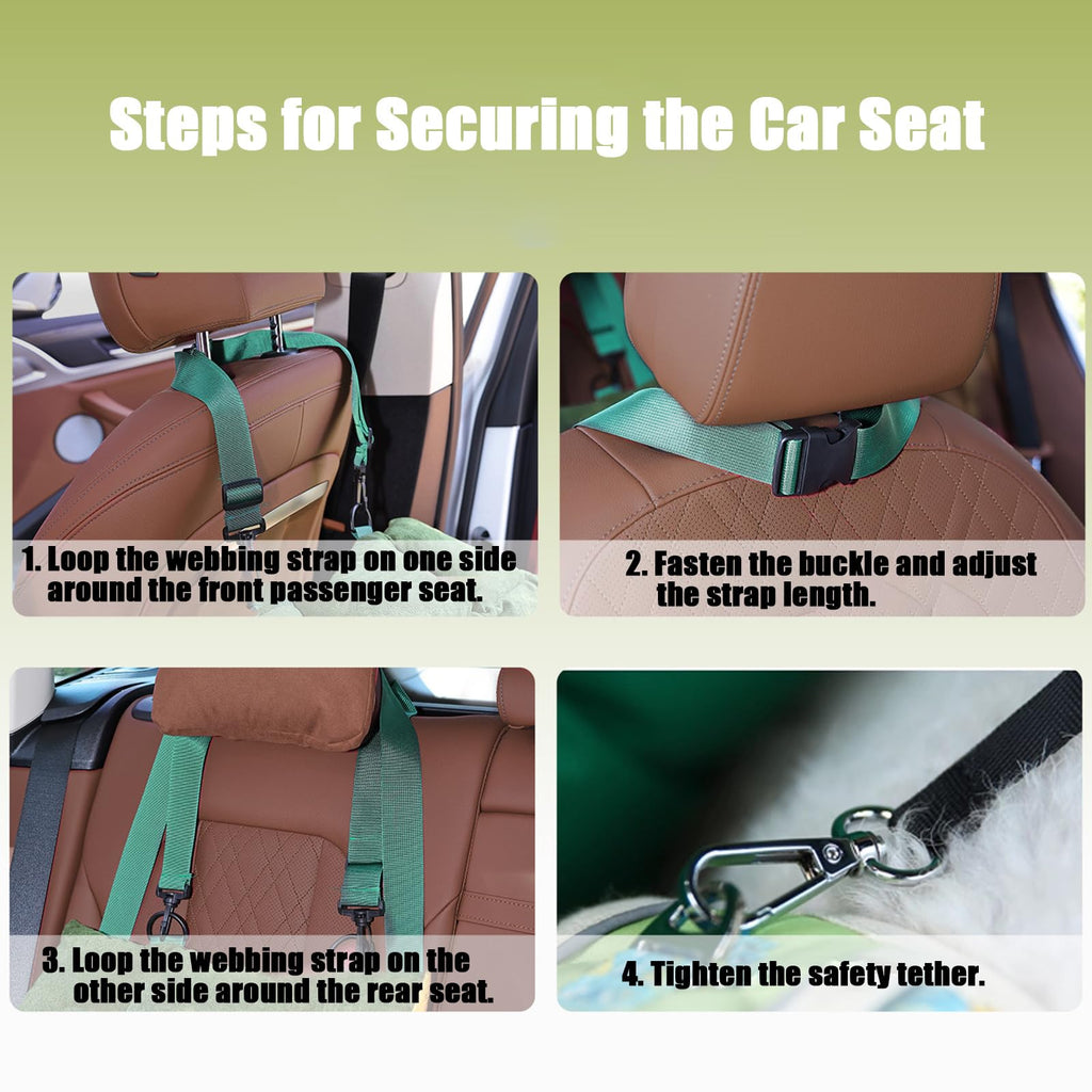 2-in-1 Dog Car Seat for Small Dogs B92179