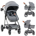 2 in 1 Convertible Baby Stroller with Reversible Seat Y22521