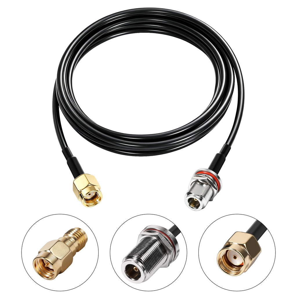 Waterproof 5.8dBi 915MHz Fiberglass Antenna with 20Ft Extension Cable F175