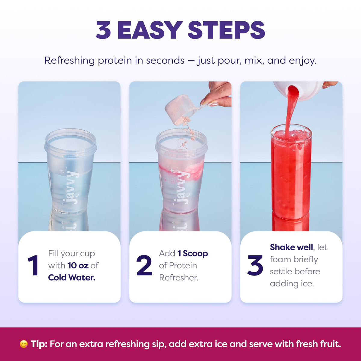 Clear Whey Protein Powder Strawberry Berry Acai R619