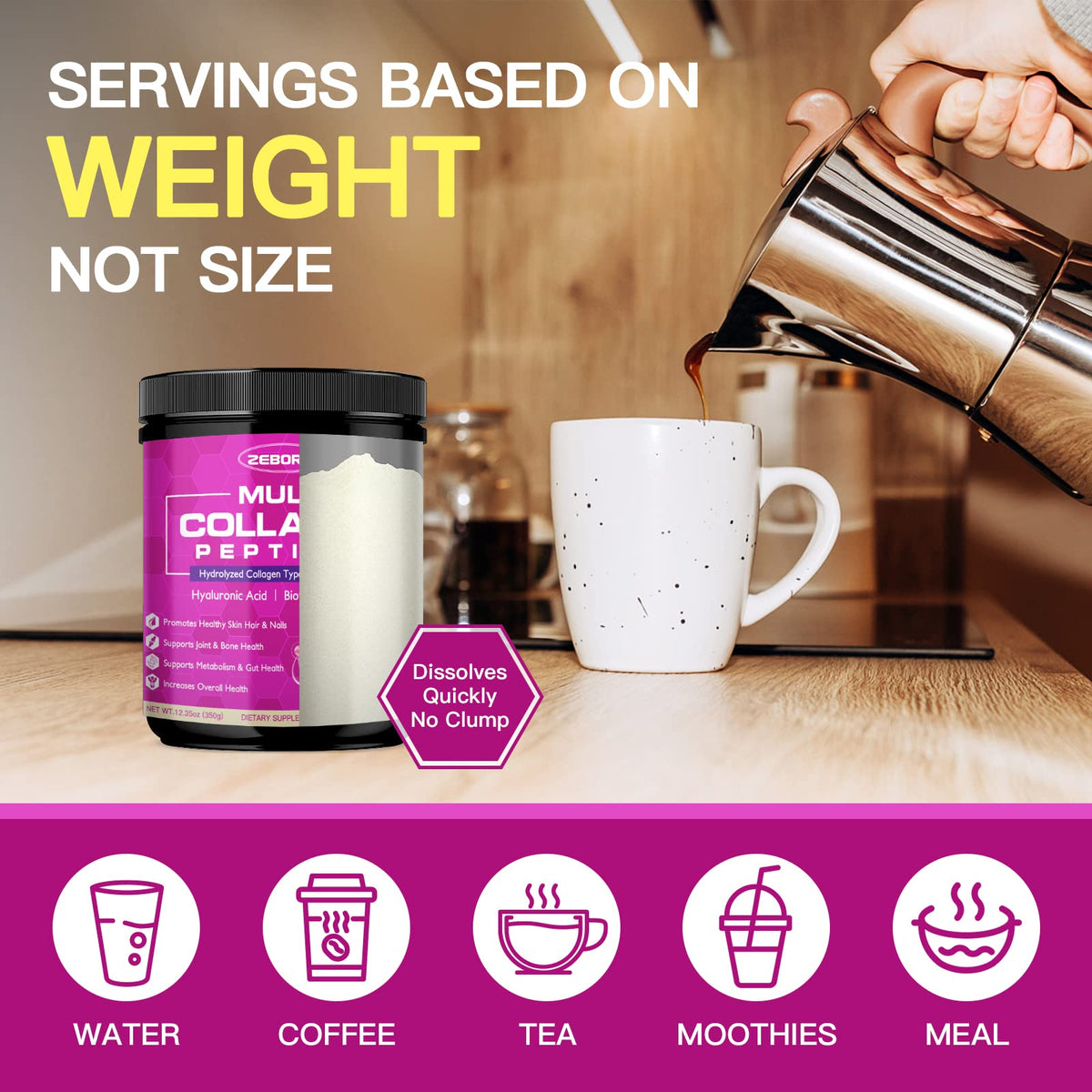 Multi Collagen Peptides Powder P821