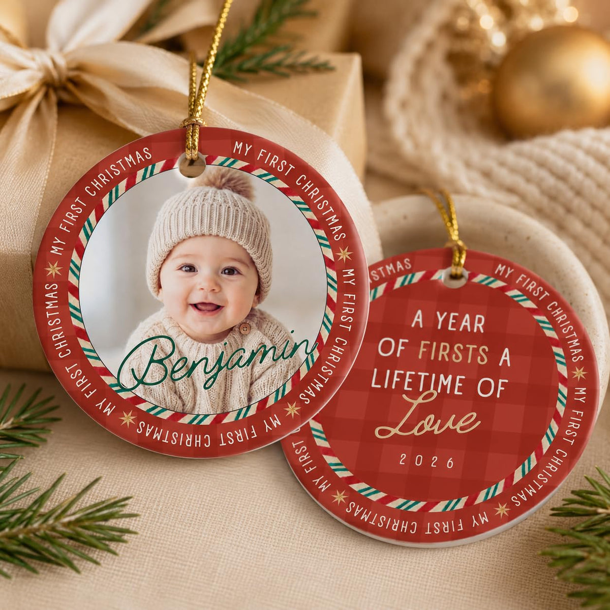 Ceramic Christmas Ornament M412790