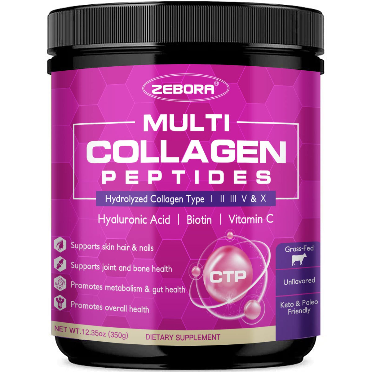 Multi Collagen Peptides Powder P821