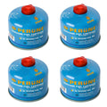 230gram 4 Pack Iso-Butane Camping Fuel Canister B375215