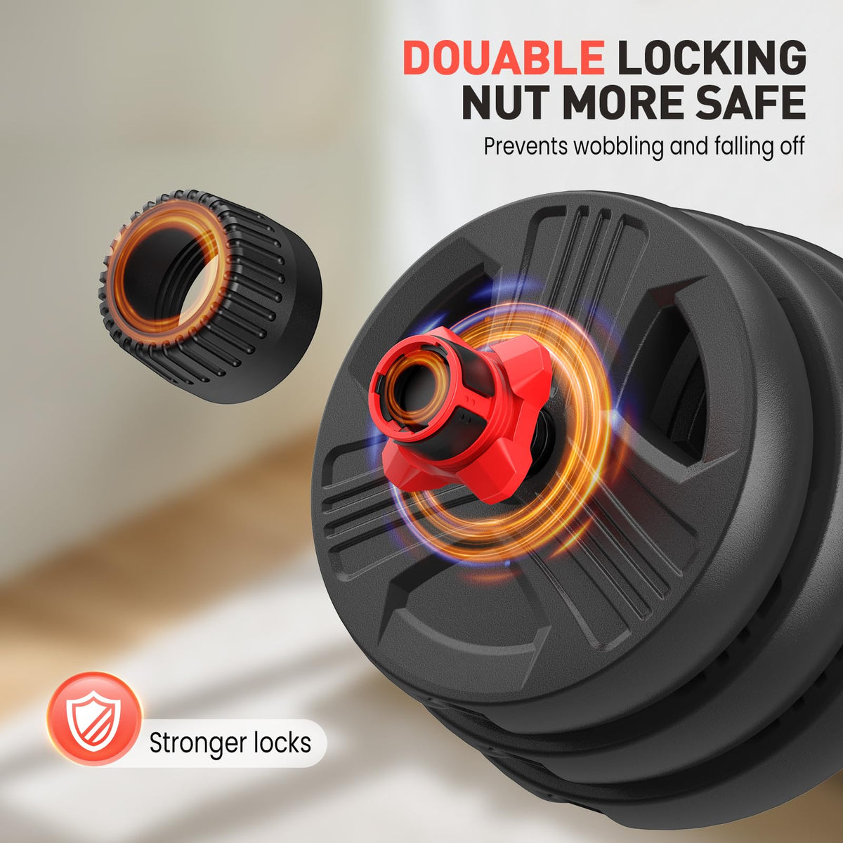 Adjustable Dumbbells Set with Connector J673
