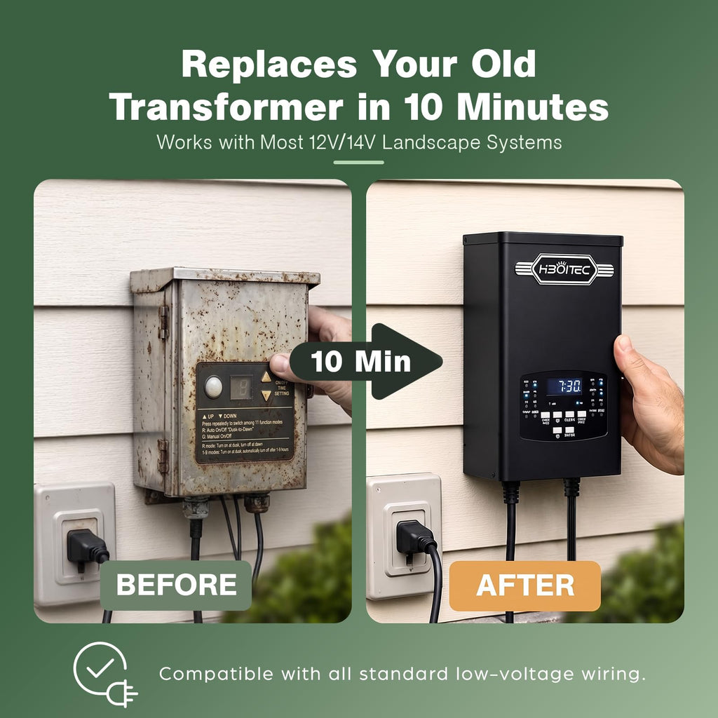 200W Low Voltage Transformer 2 Zone G333215