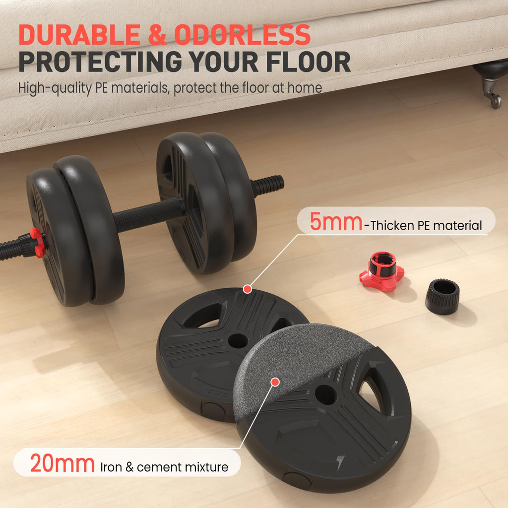 Adjustable Dumbbells Set with Connector J673