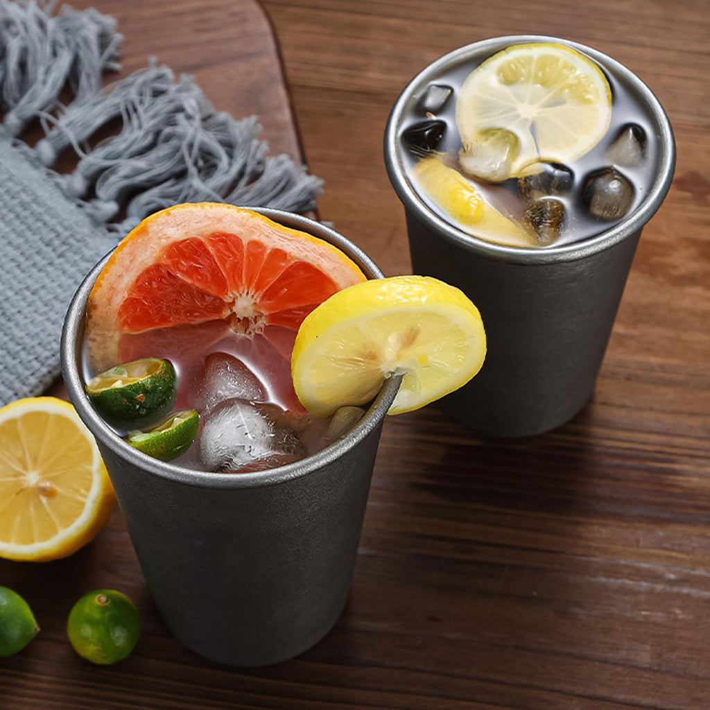2 Pack Stainless Steel Camping Cup I869