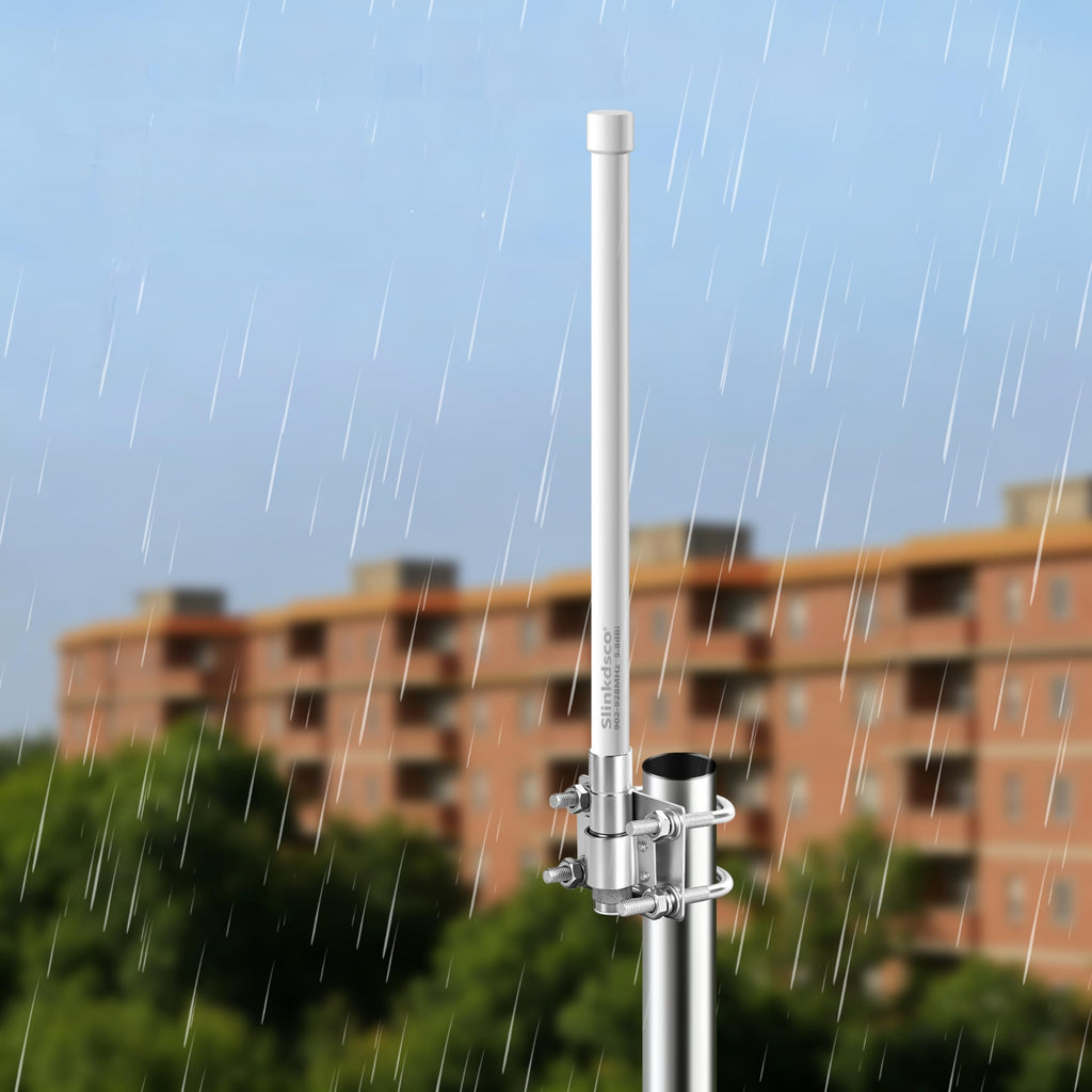 Waterproof 5.8dBi 915MHz Fiberglass Antenna with 20Ft Extension Cable F175